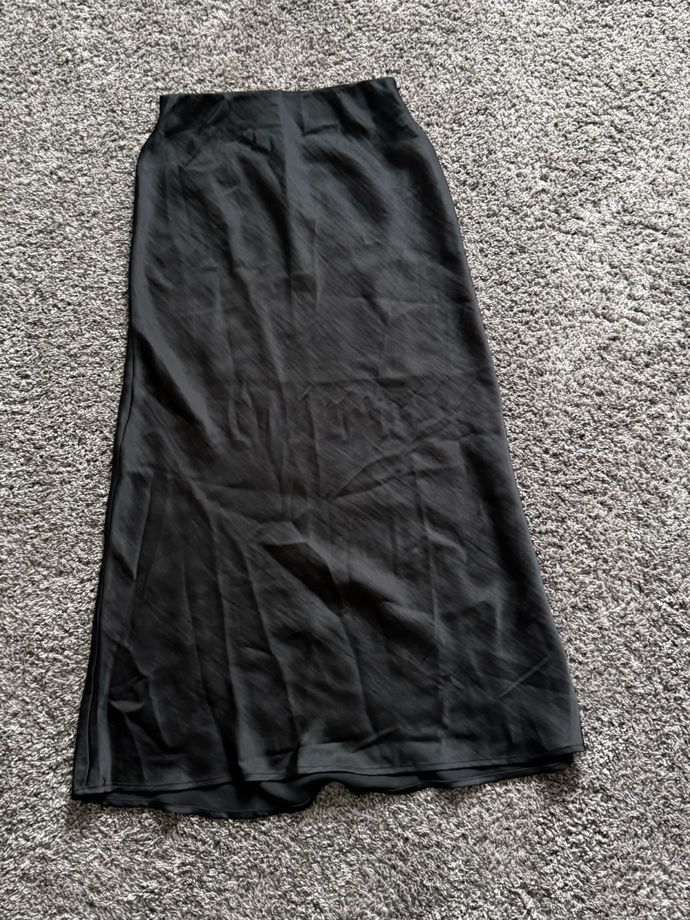a new day Black Maxi Slip Skirt